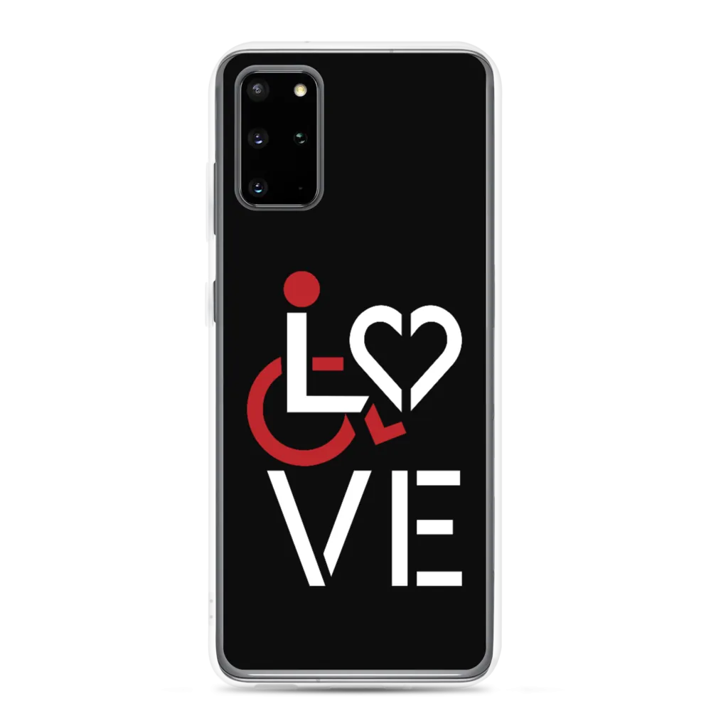 LOVE (for the Special Needs Community) Samsung Case Stacked Design 1 of 3