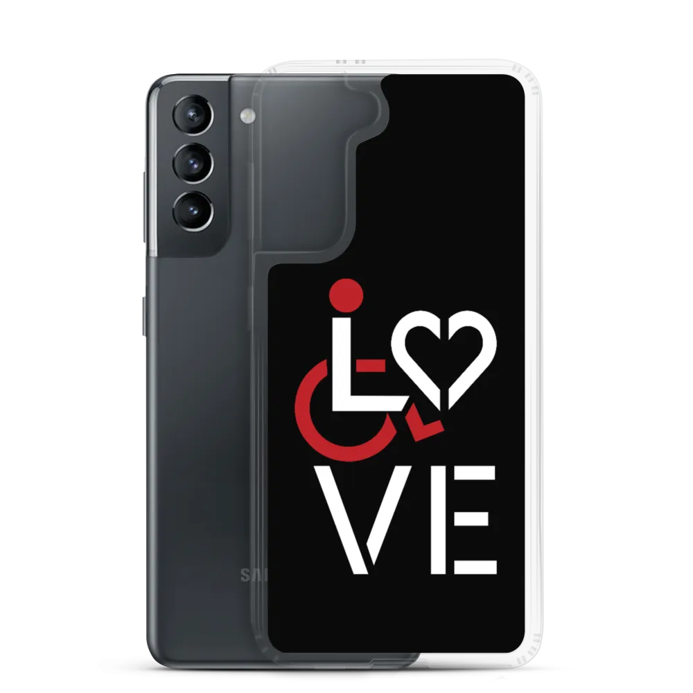LOVE (for the Special Needs Community) Samsung Case Stacked Design 1 of 3