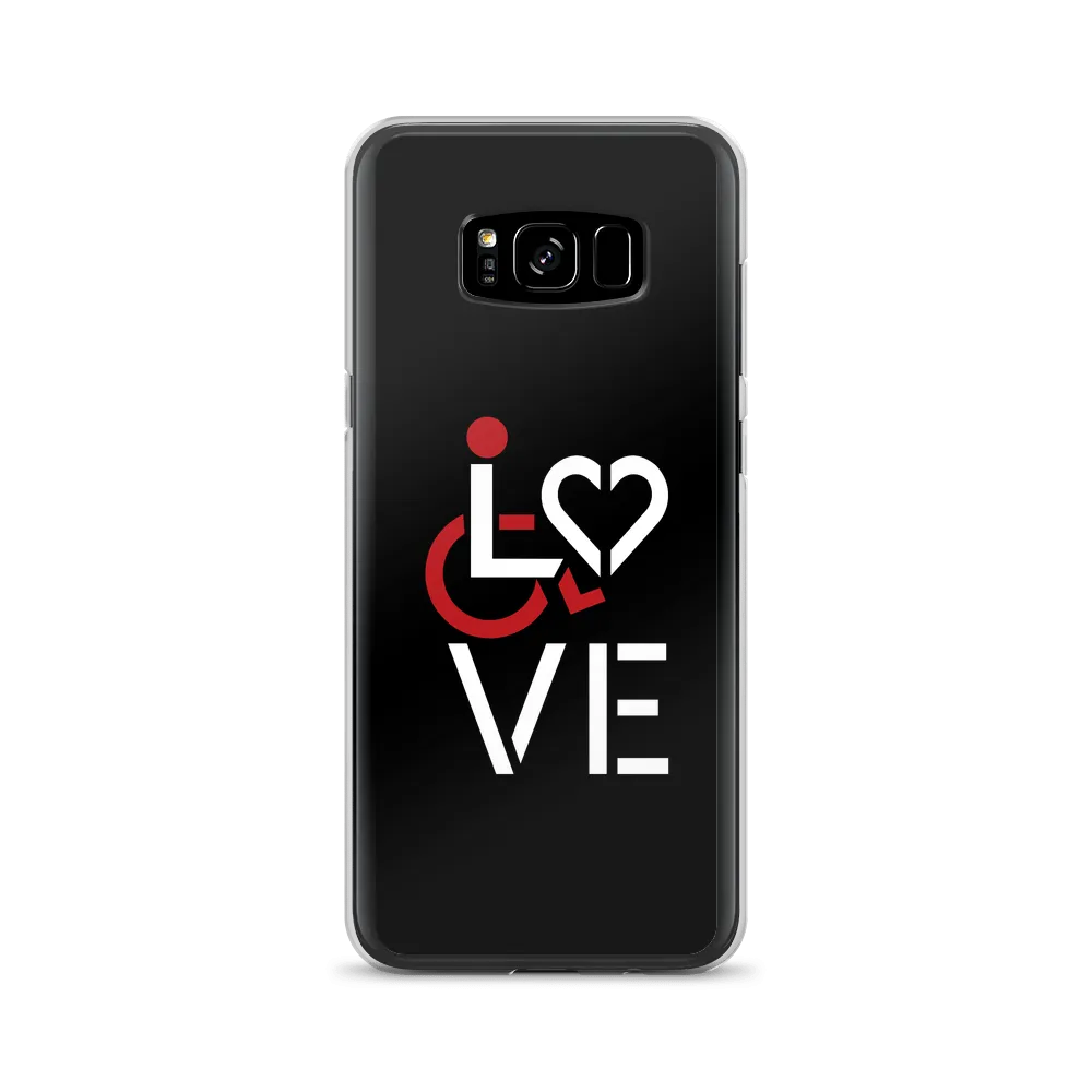 LOVE (for the Special Needs Community) Samsung Case Stacked Design 1 of 3