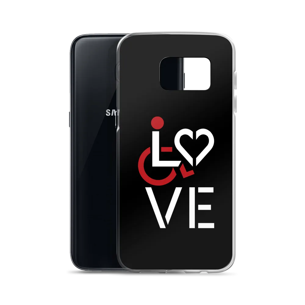 LOVE (for the Special Needs Community) Samsung Case Stacked Design 1 of 3