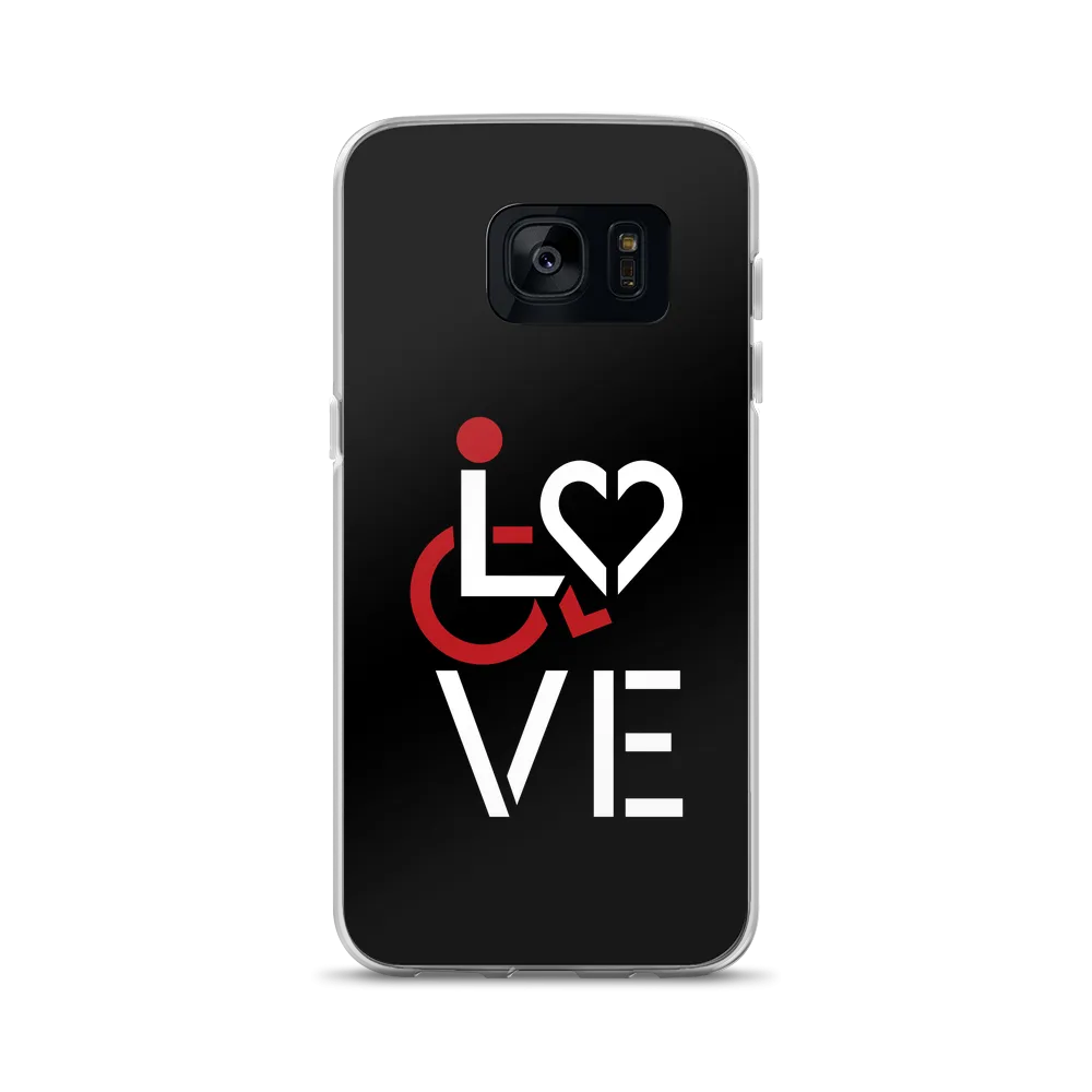 LOVE (for the Special Needs Community) Samsung Case Stacked Design 1 of 3