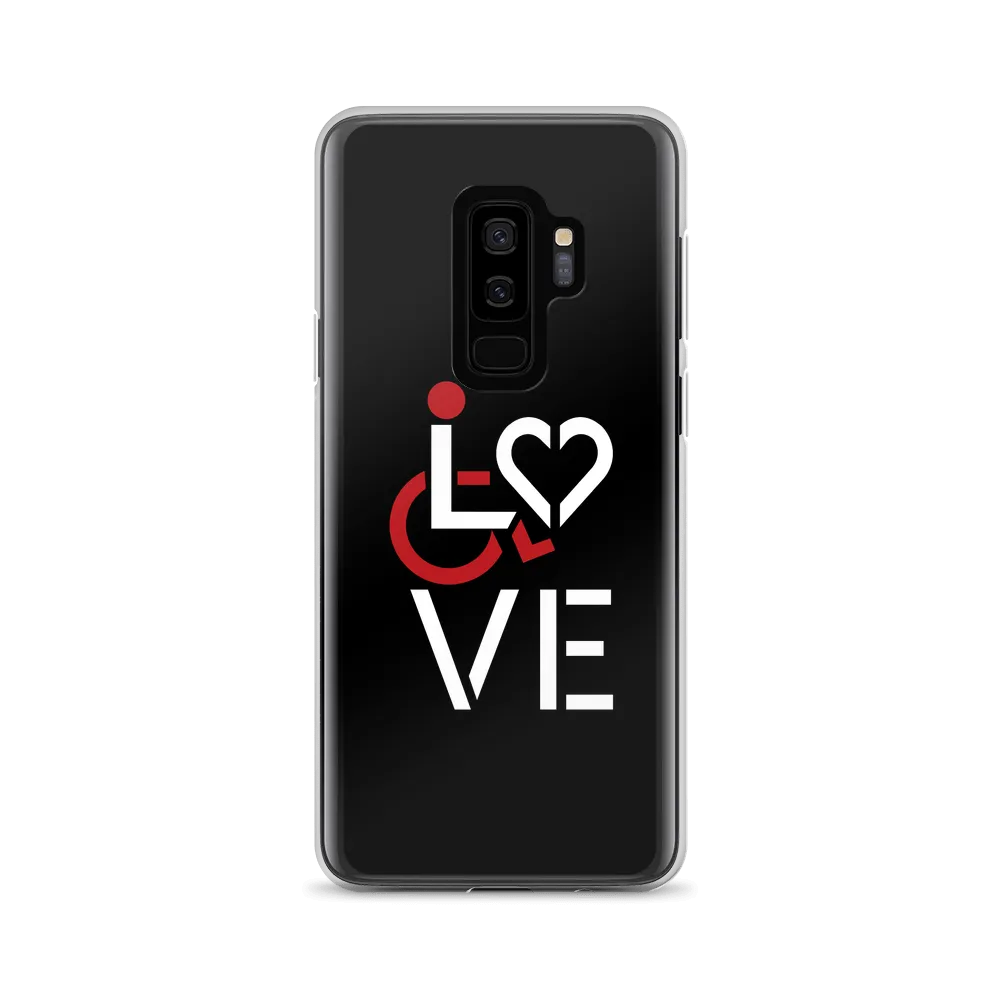 LOVE (for the Special Needs Community) Samsung Case Stacked Design 1 of 3