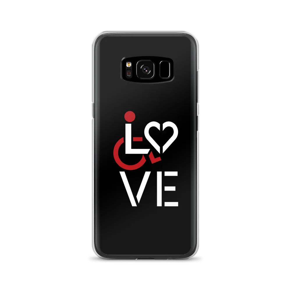 LOVE (for the Special Needs Community) Samsung Case Stacked Design 1 of 3