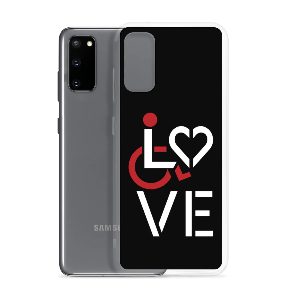 LOVE (for the Special Needs Community) Samsung Case Stacked Design 1 of 3