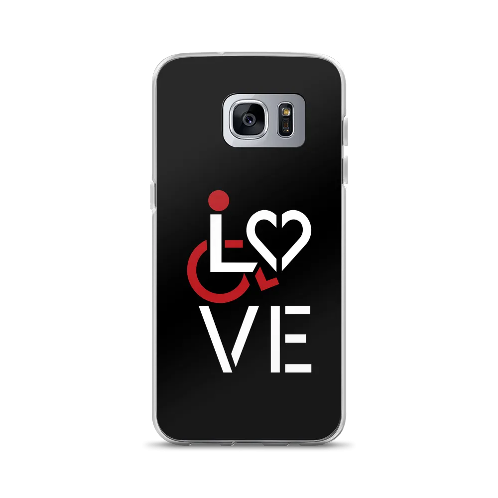 LOVE (for the Special Needs Community) Samsung Case Stacked Design 1 of 3