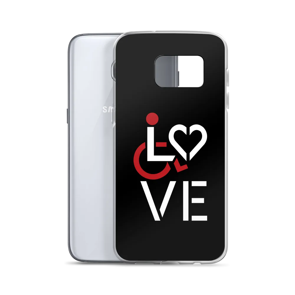 LOVE (for the Special Needs Community) Samsung Case Stacked Design 1 of 3