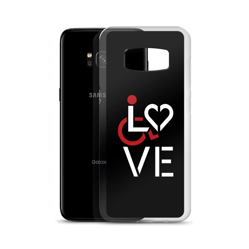 LOVE (for the Special Needs Community) Samsung Case Stacked Design 1 of 3