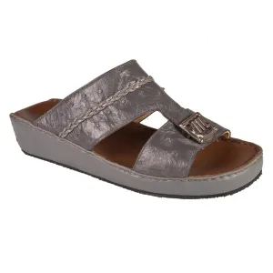 Mauri 5150 Genuine Ostrich Sandals Medium Grey