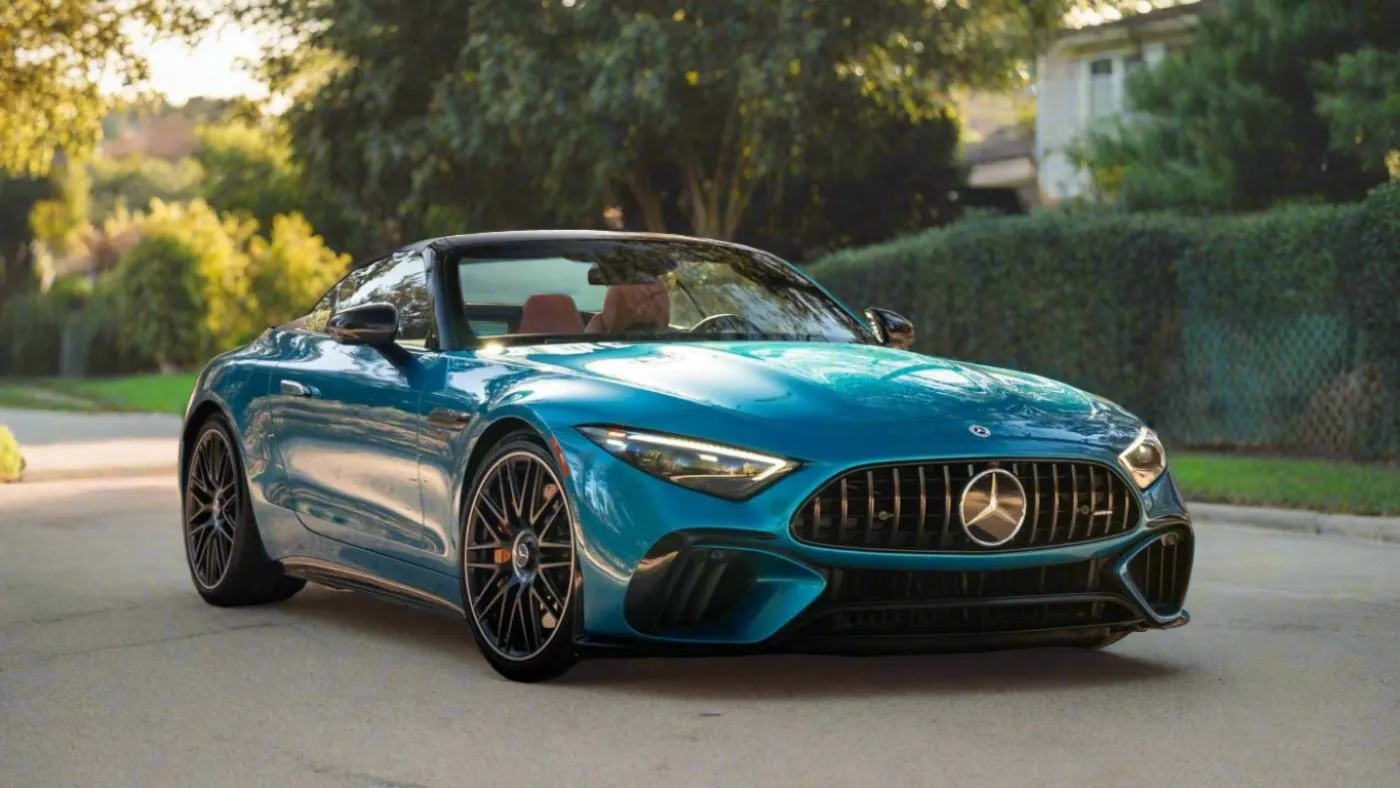 Mercedes-Benz AMG SL63 2022 - 2024 Heat and UV Sun Shade by OC Sun Shade