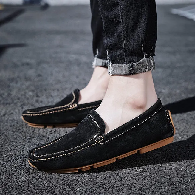 MILANO SUEDE LOAFERS