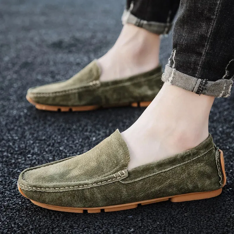 MILANO SUEDE LOAFERS