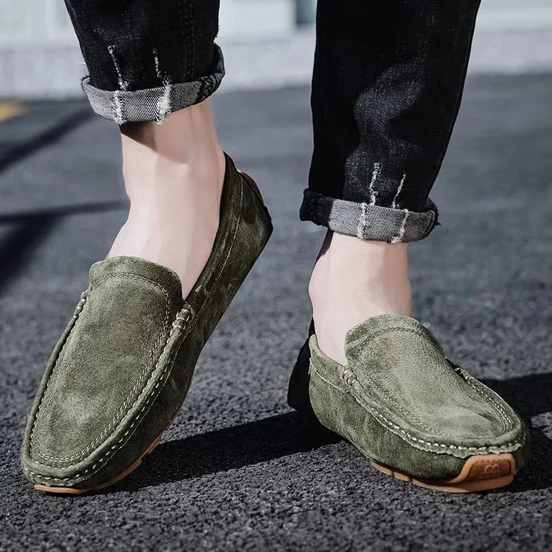MILANO SUEDE LOAFERS