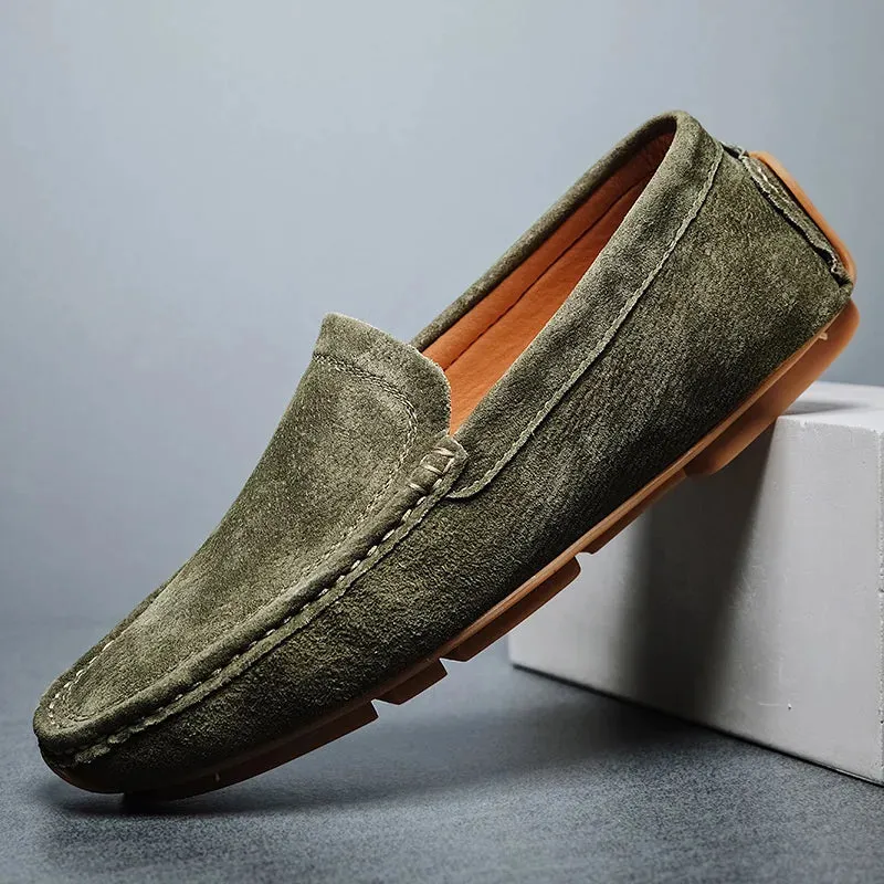 MILANO SUEDE LOAFERS