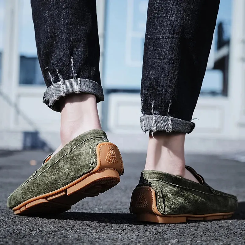 MILANO SUEDE LOAFERS