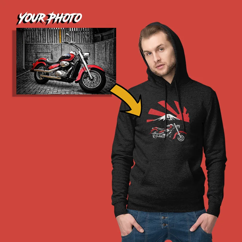 Motorcycles | Custom Print Unisex | Hoodie