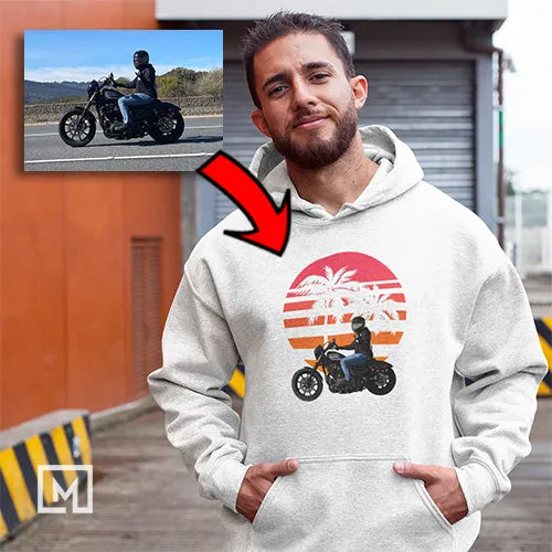 Motorcycles | Custom Print Unisex | Hoodie
