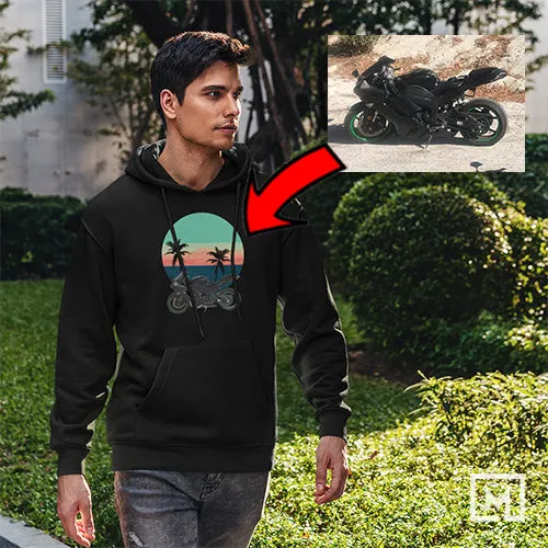 Motorcycles | Custom Print Unisex | Hoodie