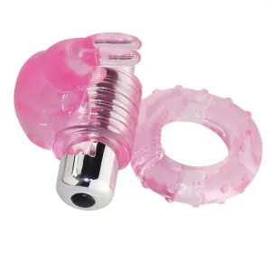 Neojoy 7 Speed Rabbit Vibrating Cock Ring TPE Flexible