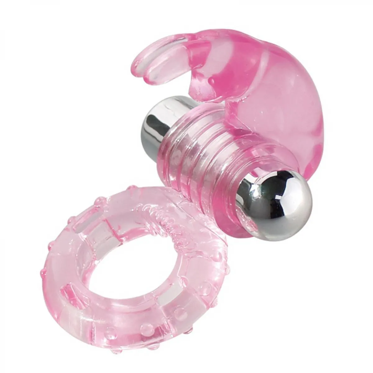 Neojoy 7 Speed Rabbit Vibrating Cock Ring TPE Flexible