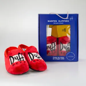 NUEVO Pack Calcetín "Eres la Caña"   Slippers Duff Beer