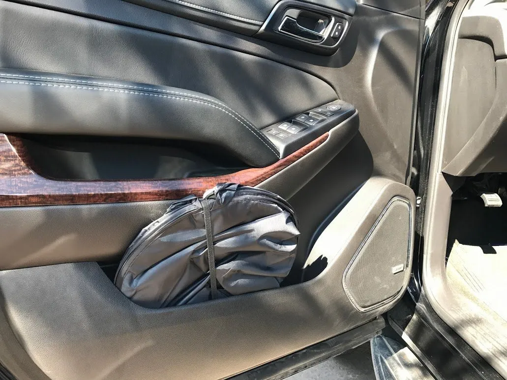 OC Sun Shade Vehicle Heat and UV Protector for 2022-2023 Jeep Wrangler Unlimited by MCarCovers