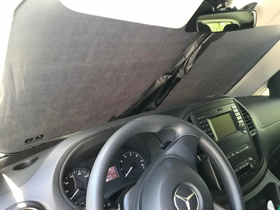OC Sun Shade Vehicle Heat and UV Protector for 2022-2023 Jeep Wrangler Unlimited by MCarCovers