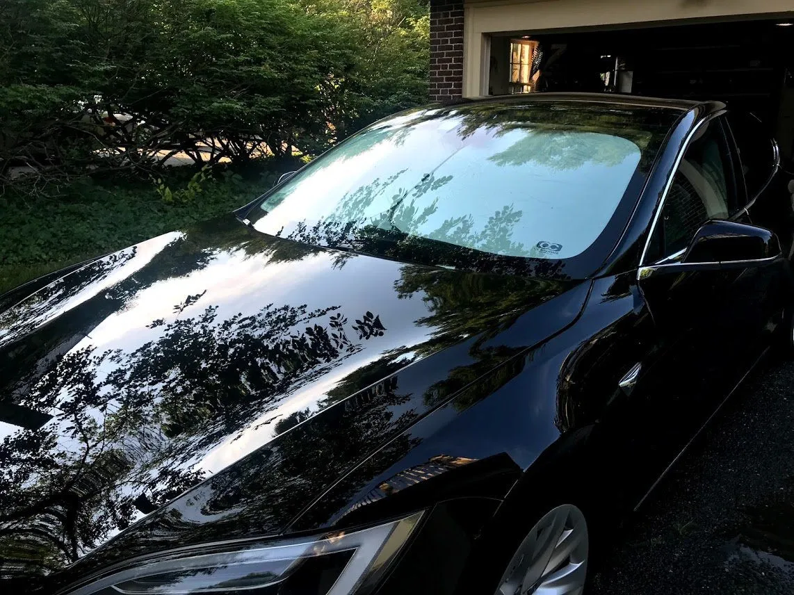 OC Sun Shade Vehicle Heat and UV Protector for 2022-2025 Volvo S60 by MCarCovers