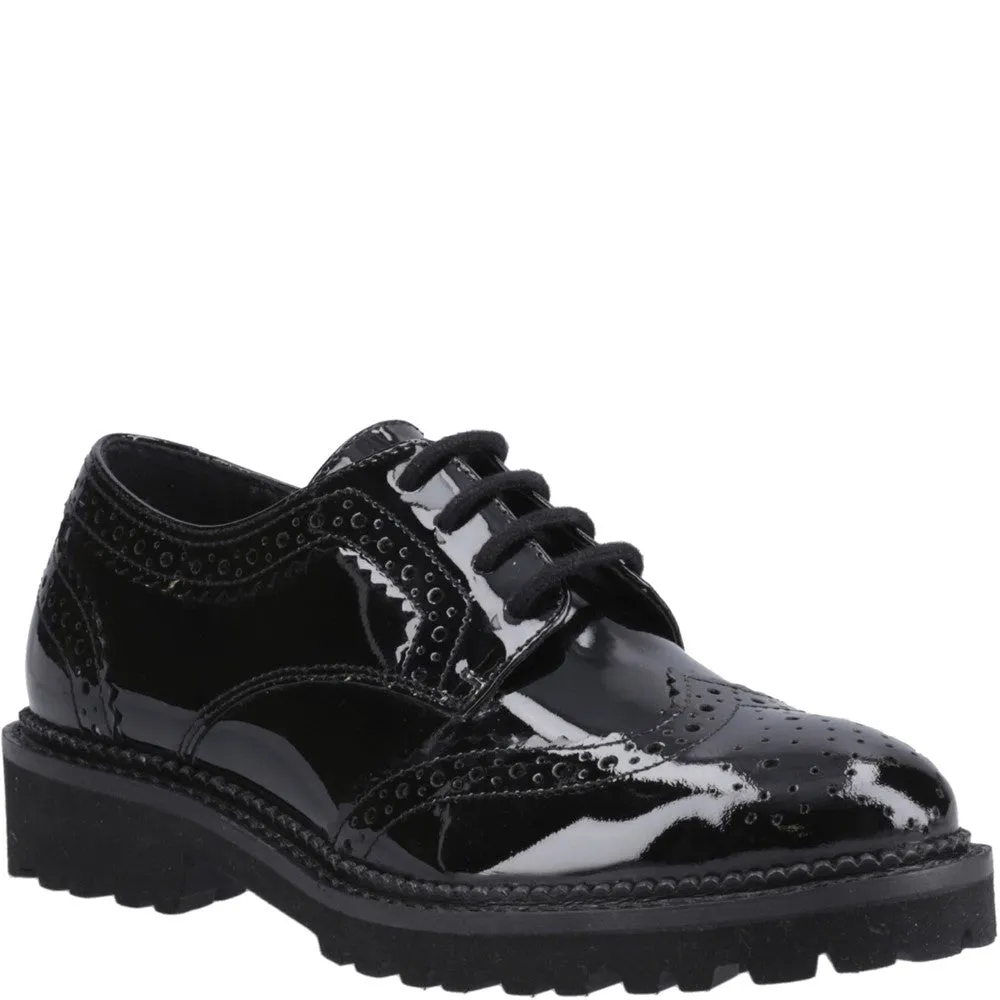 Patent Black XL Gabi Senior School Shoes