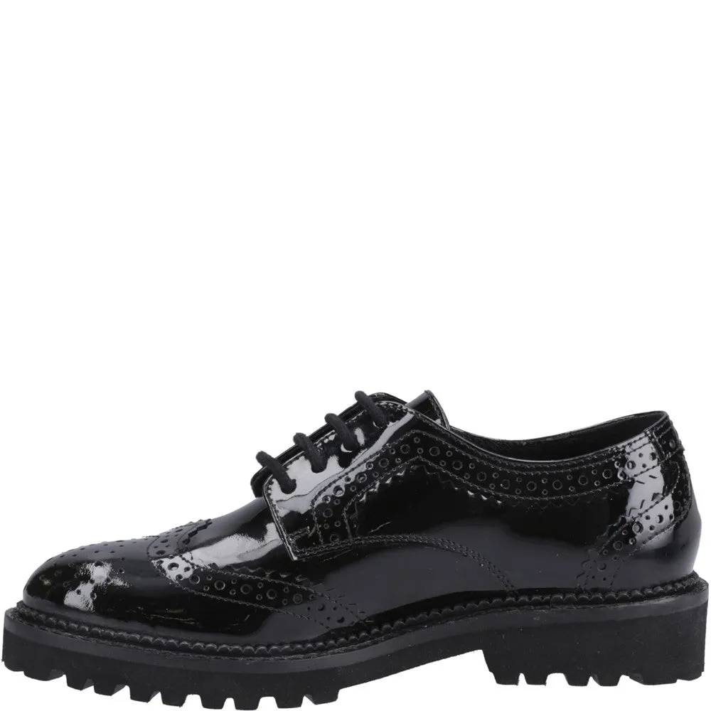 Patent Black XL Gabi Senior School Shoes