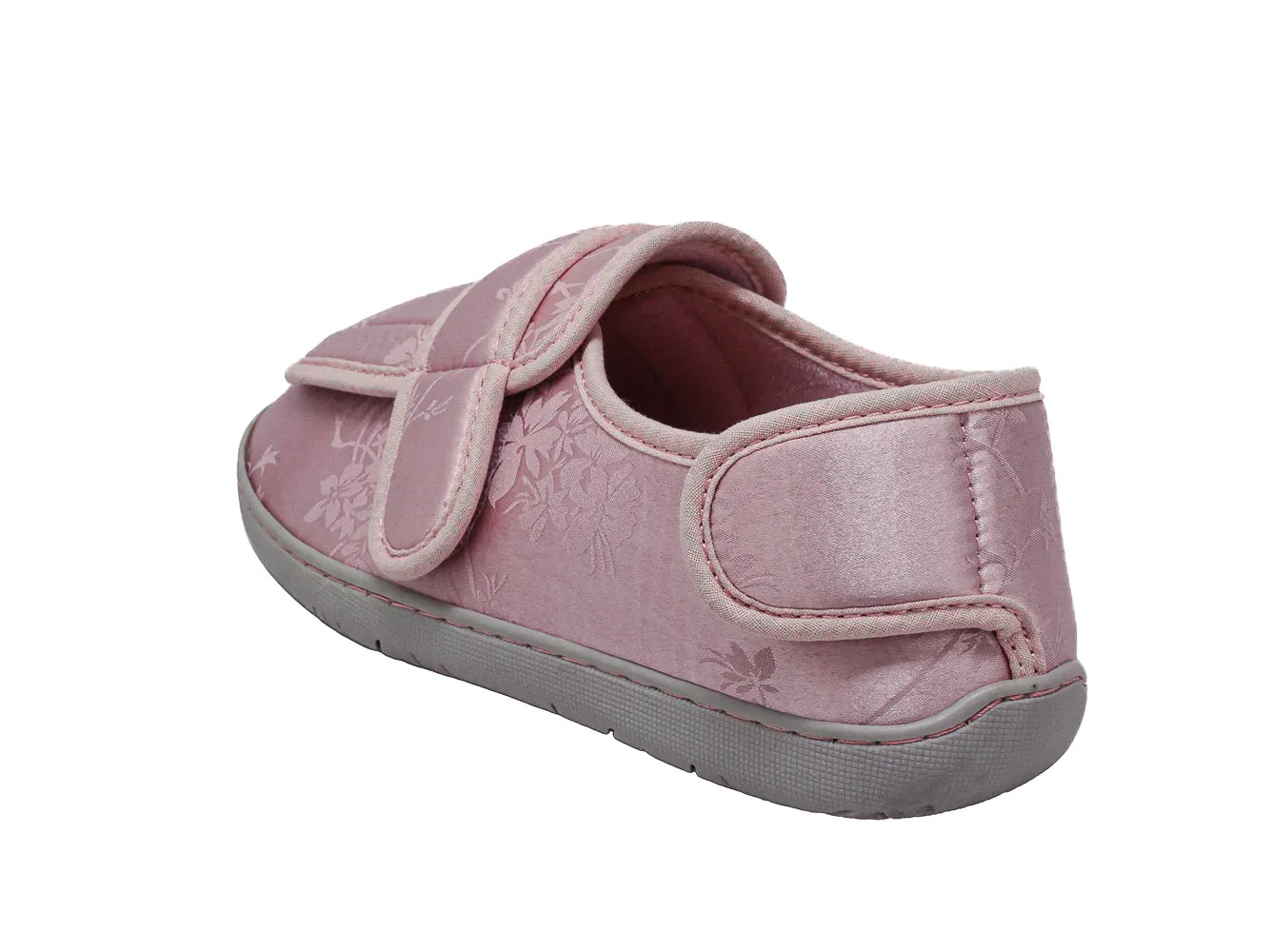 Physician L2 Dusty Rose Satin Print Women's Slipper