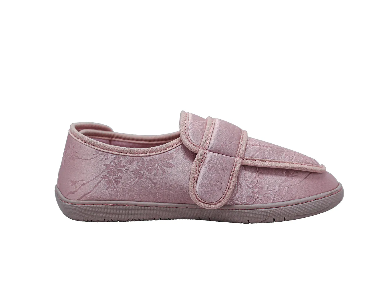 Physician L2 Dusty Rose Satin Print Women's Slipper