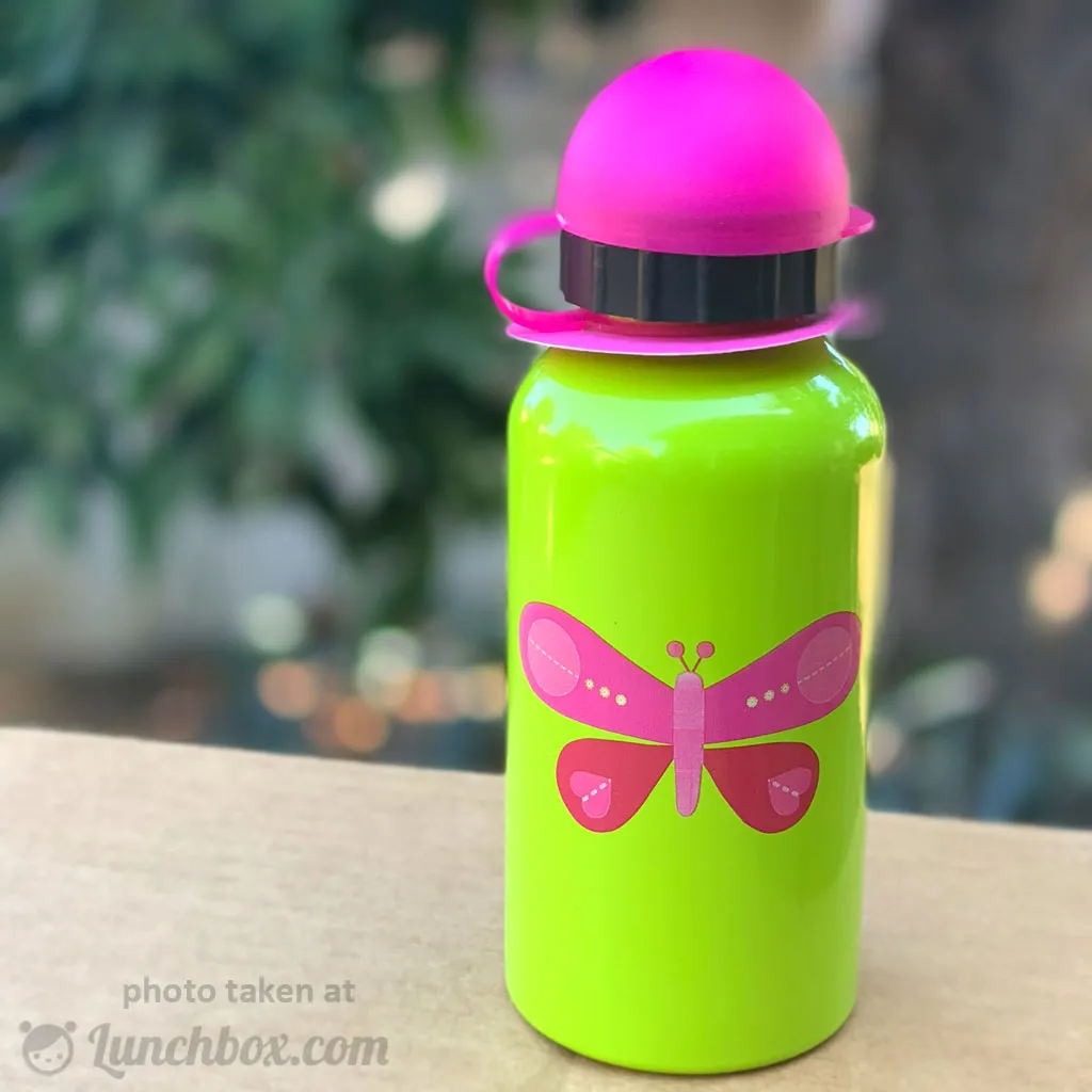 Pink Butterfly Bottle