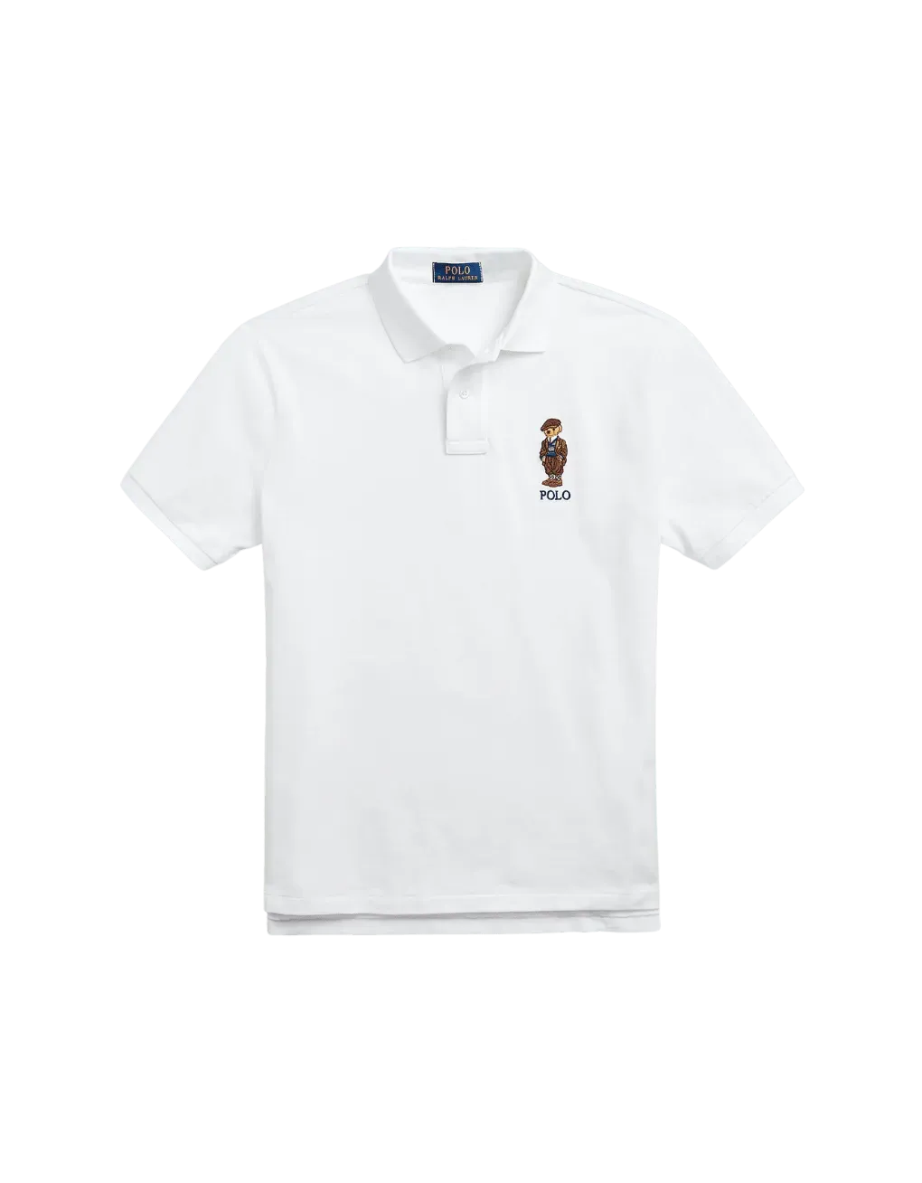 Polo Custom Slim Fit con Polo Bear