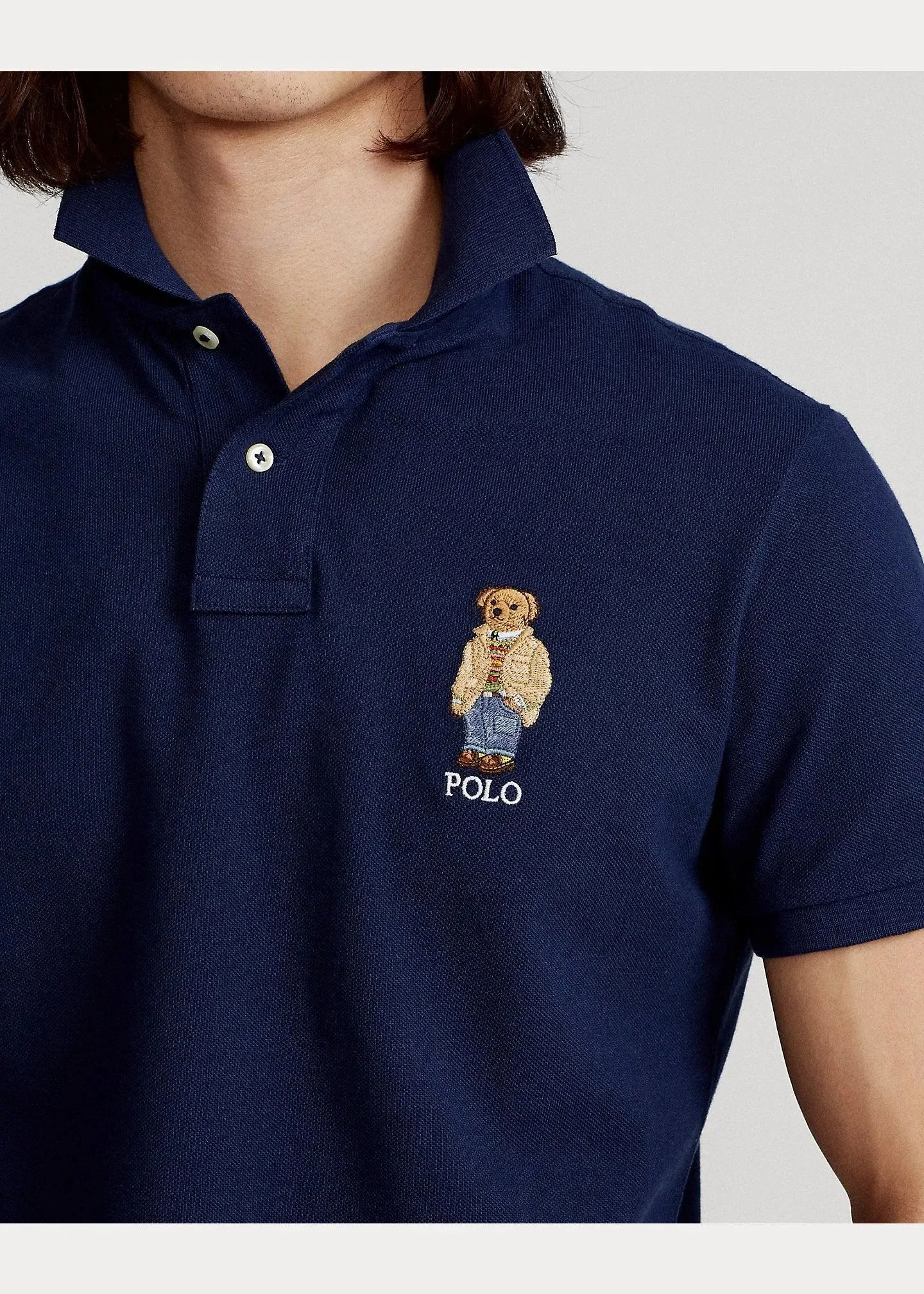 Polo Custom Slim Fit Polo Bear