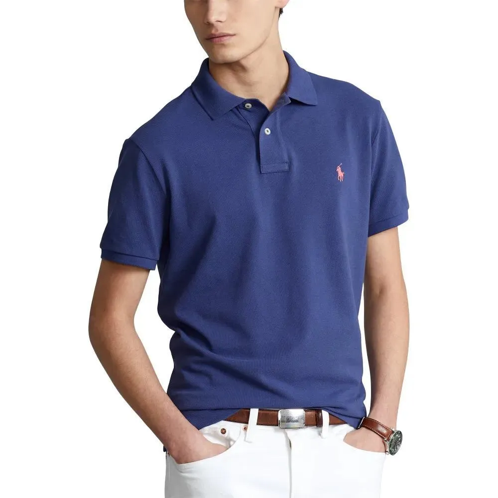 Polo de piqué Custom Slim Fit