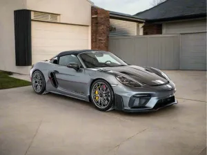 Porsche 718 Spyder RS 2023 - 2024 Heat and UV Sun Shade by OC Sun Shade