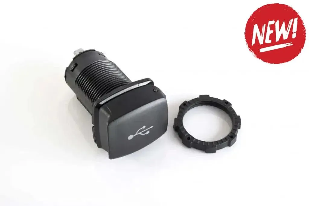 Priza incarcare pe barca ScanStrut Flip Pro Fast Charge Dual USB