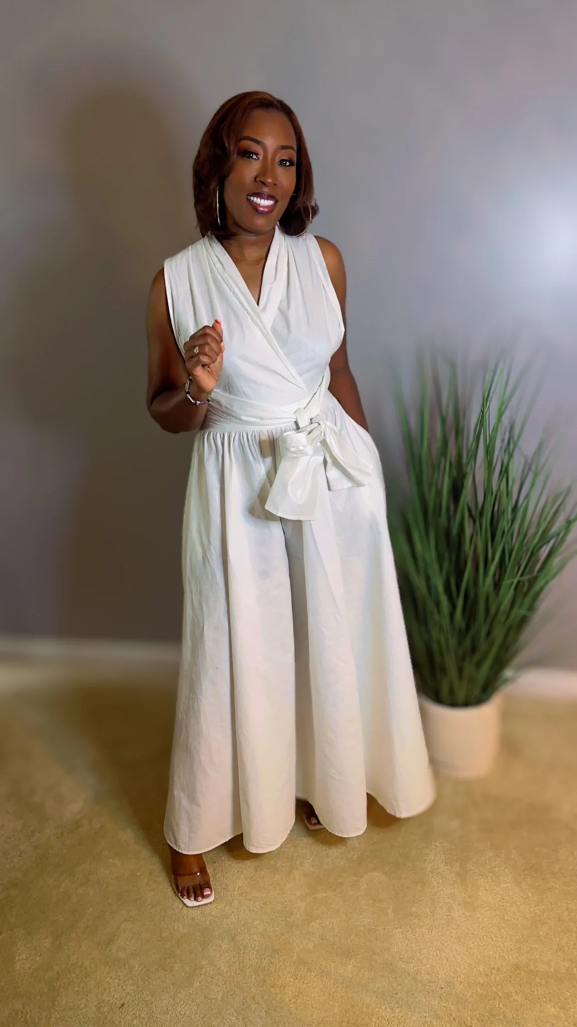 "Timeless Twist" Jumpsuit