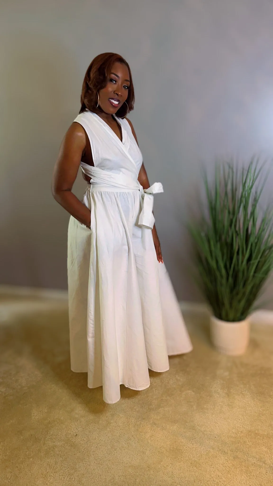 "Timeless Twist" Jumpsuit