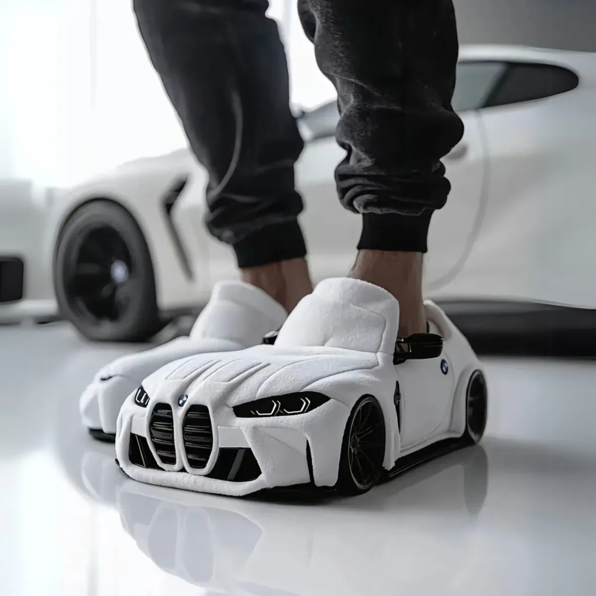Realistic Winter Car Slippers