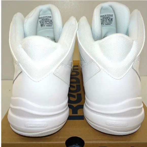 REEBOK Mens Pro Heritage 2 Basketball Hi-Top White