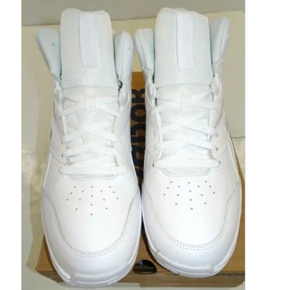 REEBOK Mens Pro Heritage 2 Basketball Hi-Top White