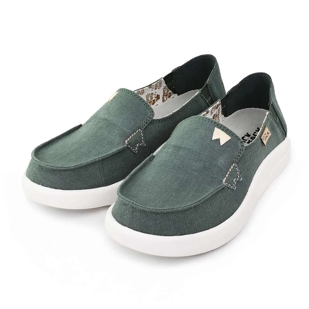 Rizzo Linen Dark Green