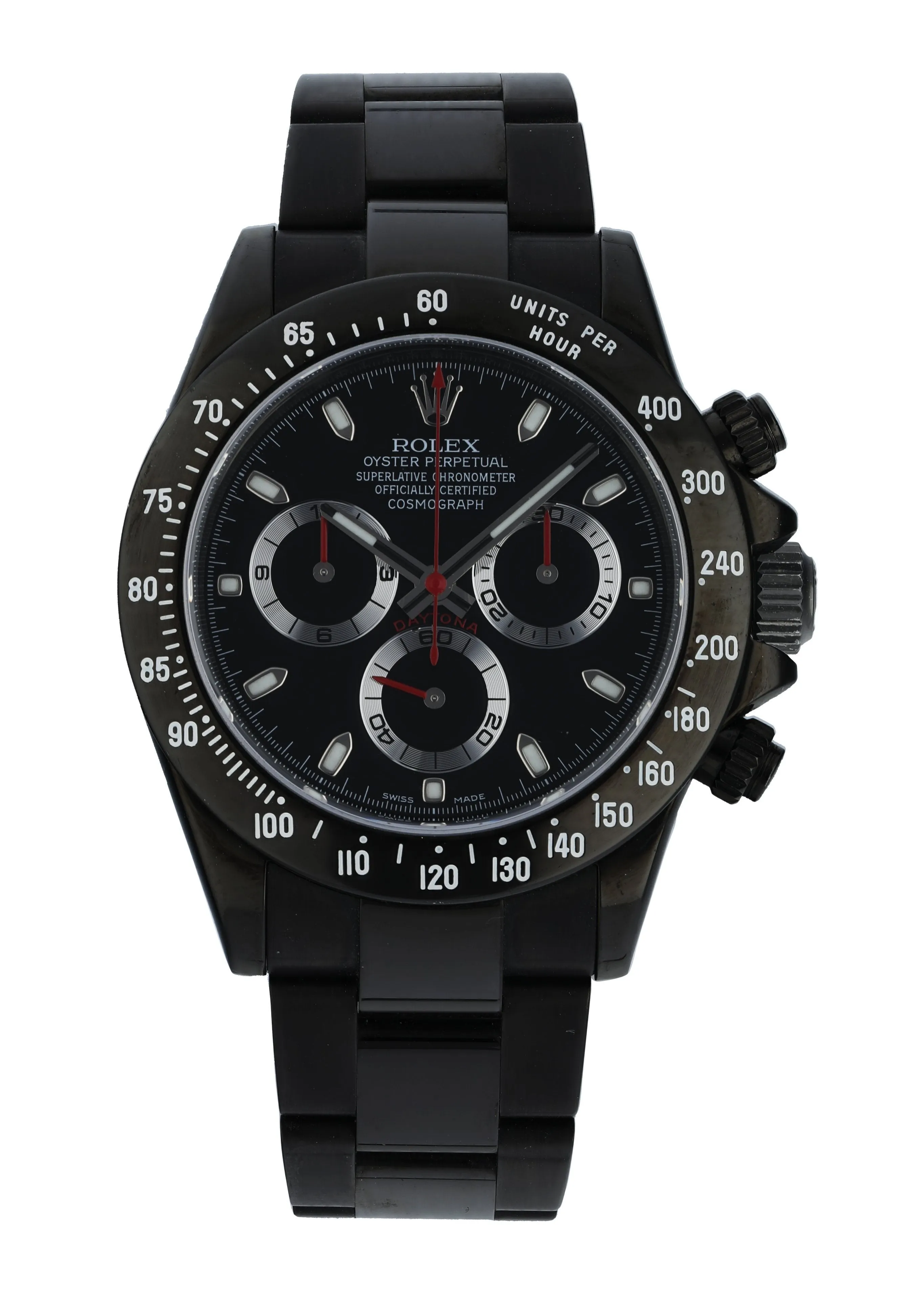 Rolex Daytona 116520 Custom PVD Men's Watch