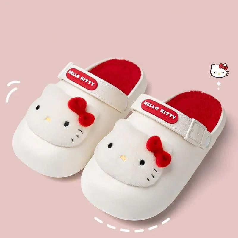 Sanrio Characters Fuzzy Slip on Shoes