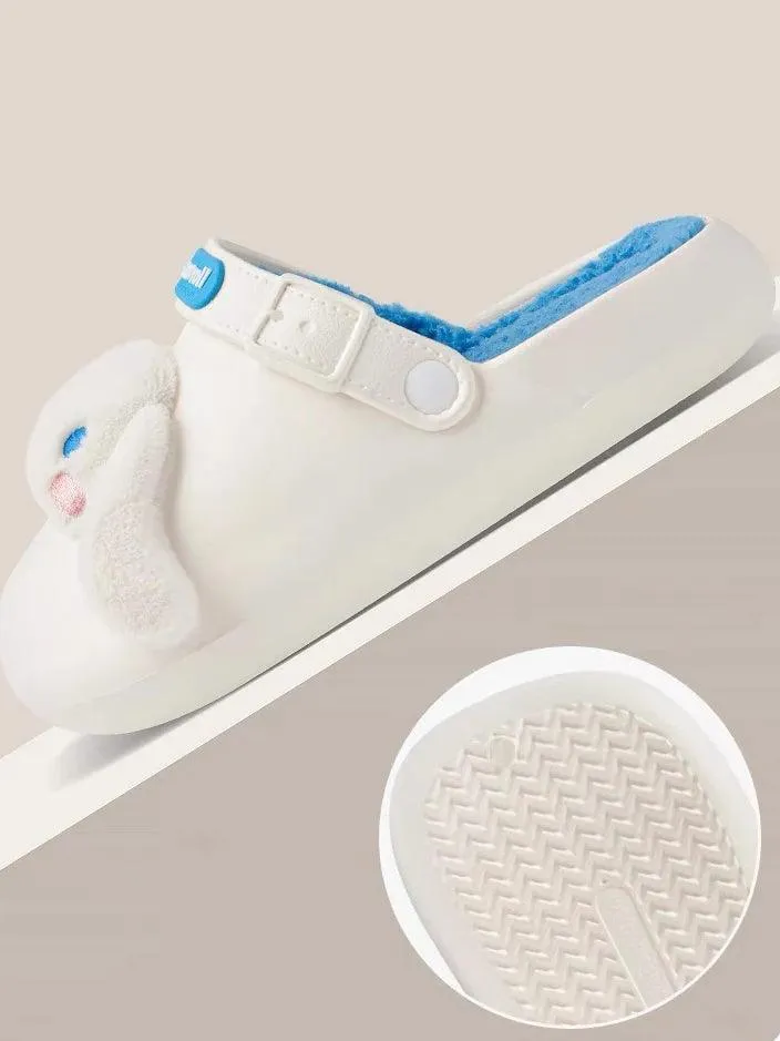 Sanrio Characters Fuzzy Slip on Shoes