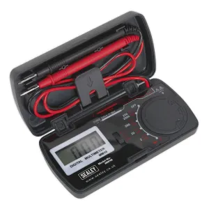 Sealey Pocket Multimeter AC DC Voltage Resistance Electrican Compact