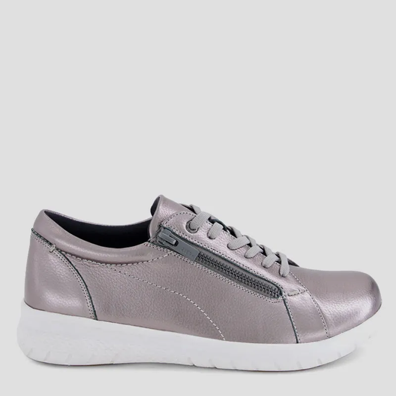 SOLAR XF - PEWTER TUMBLE LEATHER