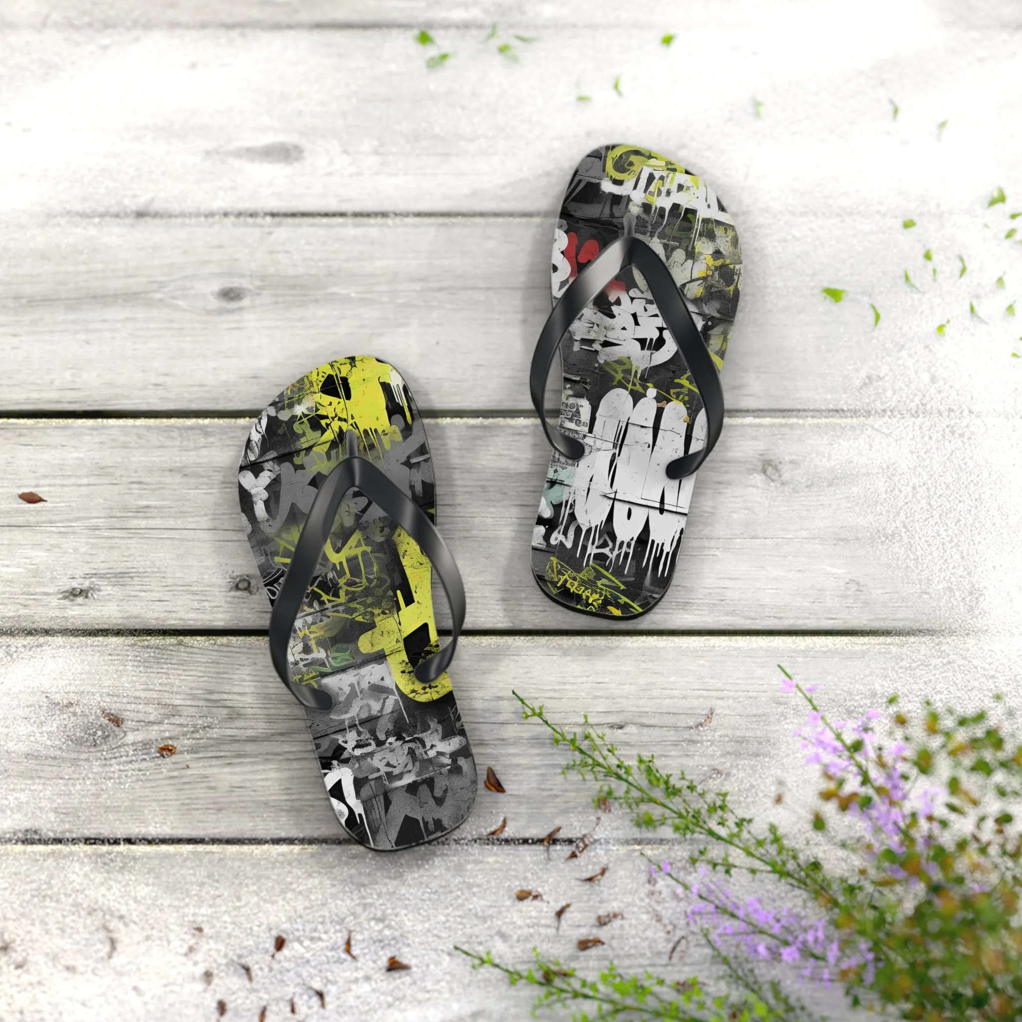 SoleJolt Flip Flops - Trendy Summer Footwear for Beach and Casual Outings