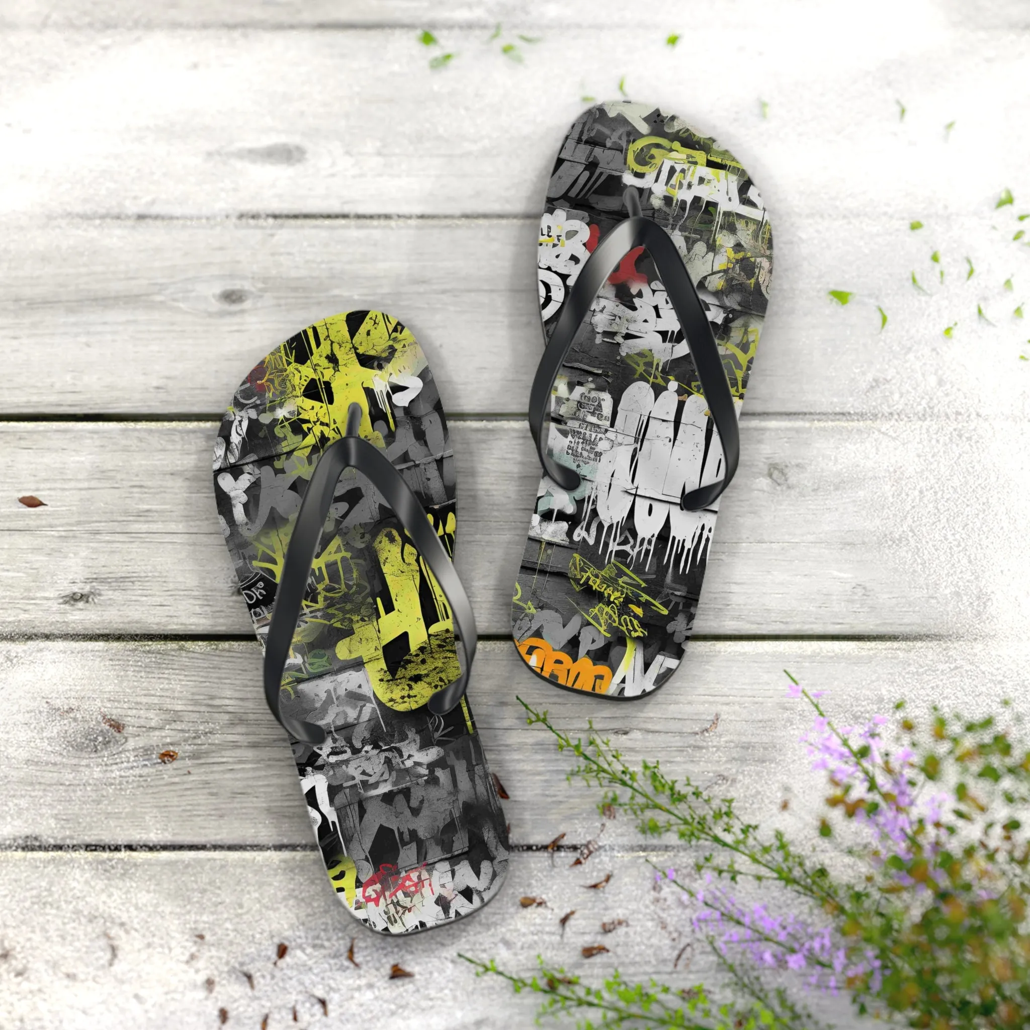 SoleJolt Flip Flops - Trendy Summer Footwear for Beach and Casual Outings